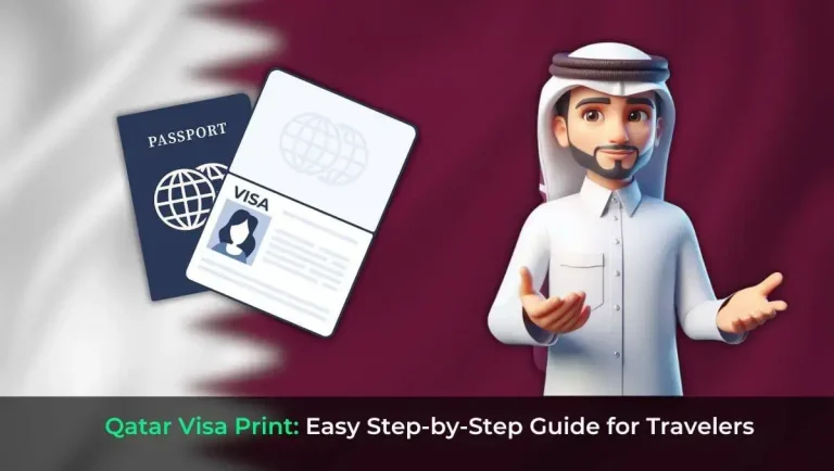 Qatar Visa Print Easy Step-by-Step Guide for Travelers