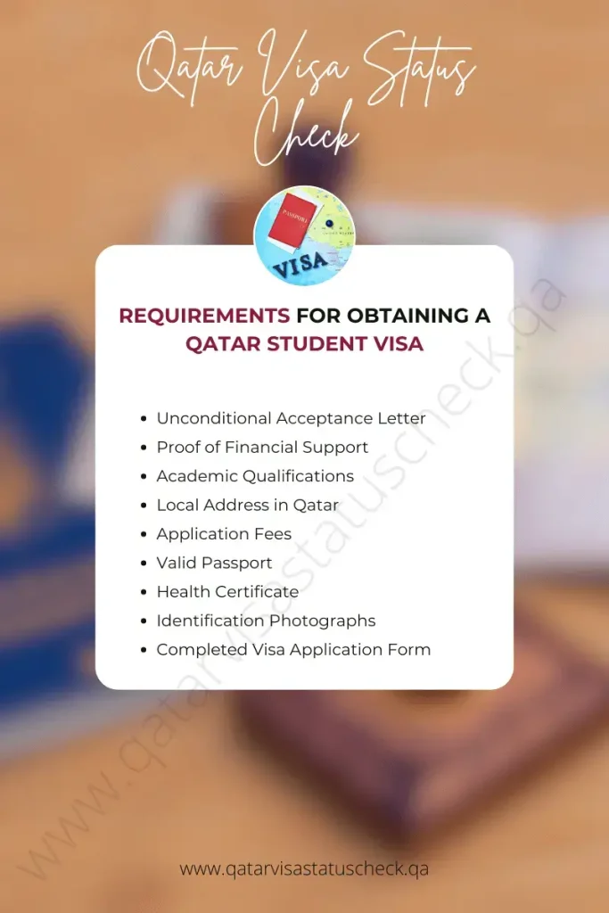 Requirements for Obtaining a Qatar Student Visa