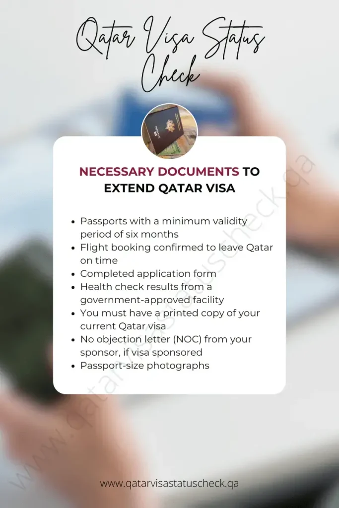 Necessary Documents for Qatar Visa Extension